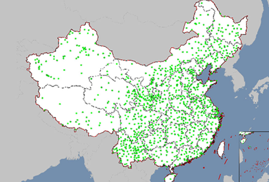 地图索引与台站查询